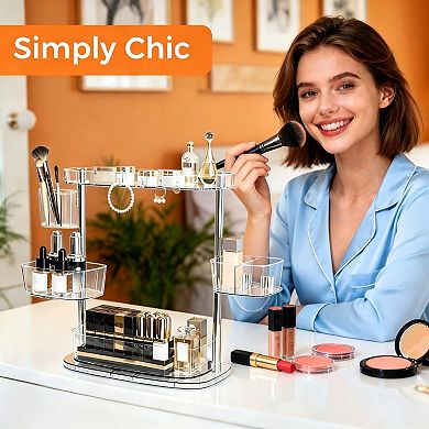 Rotating Cosmetics Organizer