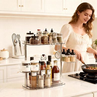 Rotating Cosmetics Organizer