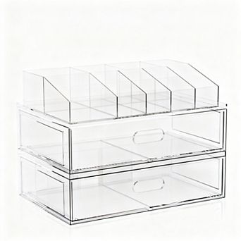 Transparent Acrylic Drawer Storage Box
