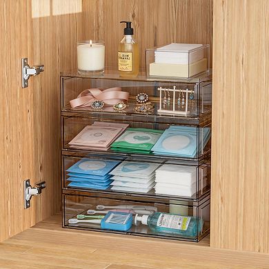 Transparent Acrylic Drawer Storage Box