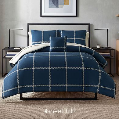 The Sheet Lab Window Pane Check Comforter Set