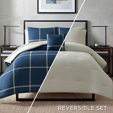 The Sheet Lab Window Pane Check Comforter Set