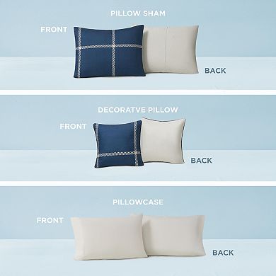 The Sheet Lab Window Pane Check Comforter Set