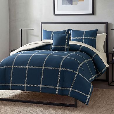 The Sheet Lab Window Pane Check Comforter Set