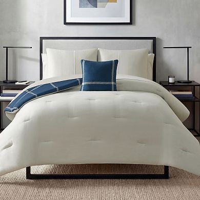 The Sheet Lab Window Pane Check Comforter Set