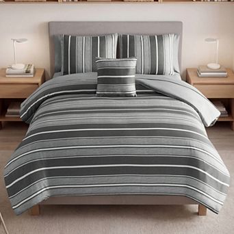 The Sheet Lab Lyon Stripe Comforter Set