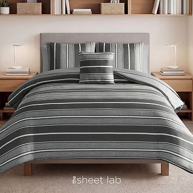 The Sheet Lab Lyon Stripe Comforter Set