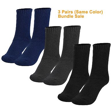 3 Pairs Men’s Thermal Wool Socks