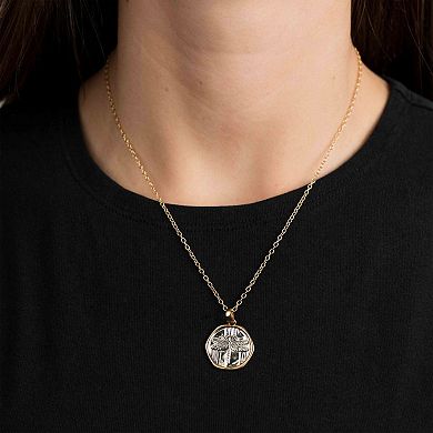 Belinda Jewelz Two-Tone Dragonfly Pendant