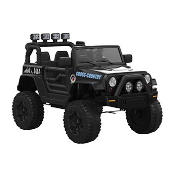 12V Kids Ride-On Truck 2-Seater with Parental Remote Control Electric Ride-On Toy for Boys & Girls