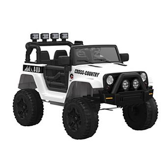 12V Kids Ride-On Truck 2-Seater with Parental Remote Control Electric Ride-On Toy for Boys & Girls