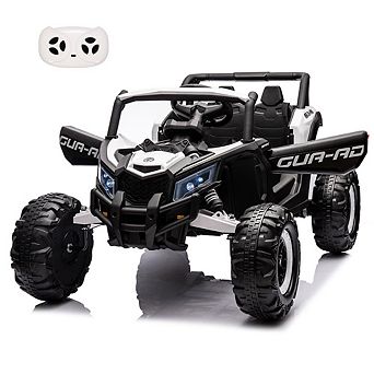24V 2-Seater Kids Ride-On UTV Car with 2×200W Motors,Remote Control Battery Powered Vehicle for Kid
