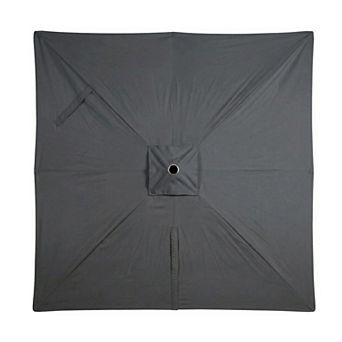 Aoodor 10'x10' Cantilever Umbrella Replacement Canopy for 8 Ribs Square Offset Umbrella