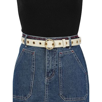 leather belt for dresses and jeans women Women's Western Suede Leather Belt