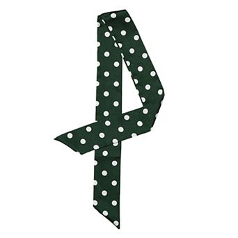 Women's Skinny Silky Scarf Waistband Long Neckscarf Handbag