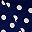 Navy Blue Medium Dot