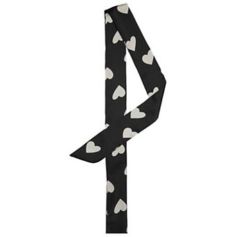 Women's Skinny Ribbon Neckerchief Narrow Hair Wrist Scarf Headband Handbag