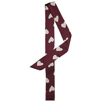 Women's Skinny Ribbon Neckerchief Narrow Hair Wrist Scarf Headband Handbag