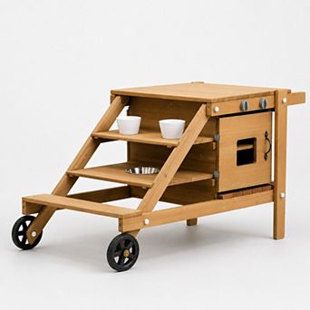 Funphix Mud Kitchen On Wheels Play Station