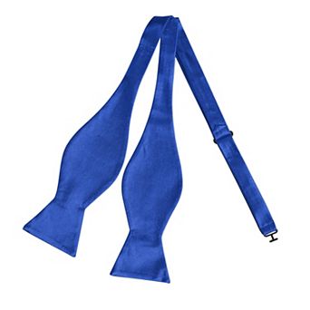 Men's Solid Color Self-tied for Formal Wedding Party Tuxedo Bow Ties