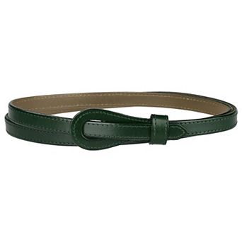 Women's Adjustable Faux Leather Belts Tie A Knot Fashion Skinny Waist Strap