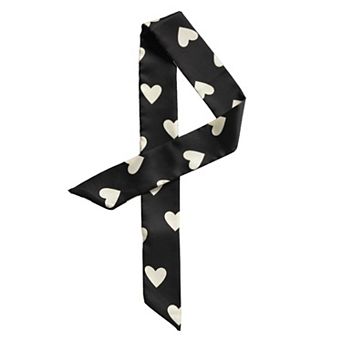 Women's Skinny Ribbon Neckerchief Narrow Hair Wrist Scarf Headband Handbag