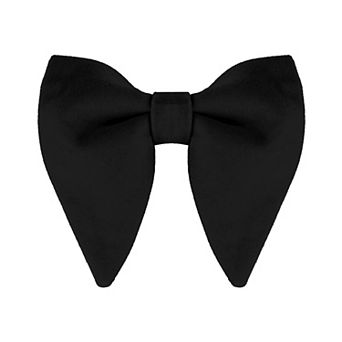 Solid Pre-tied Bow Ties for Women Men Formal Party Prom Bowties Velvet