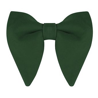 Solid Pre-tied Bow Ties for Women Men Formal Party Prom Bowties Velvet
