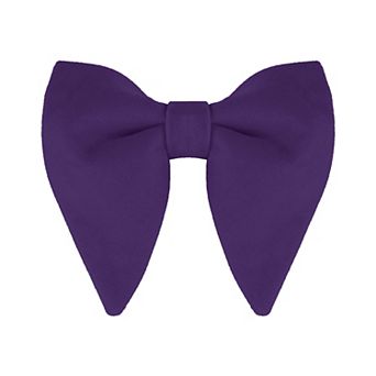 Solid Pre-tied Bow Ties for Women Men Formal Party Prom Bowties Velvet