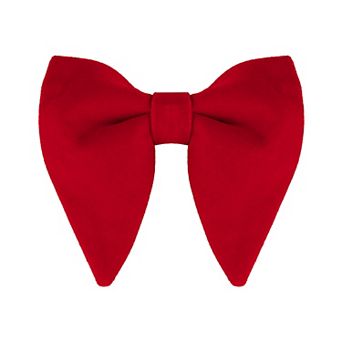 Solid Pre-tied Bow Ties for Women Men Formal Party Prom Bowties Velvet