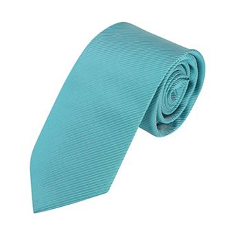 Men's Solid Color Self-tied Stripes Textured Wide Tie Neck Wedding Formal Ties