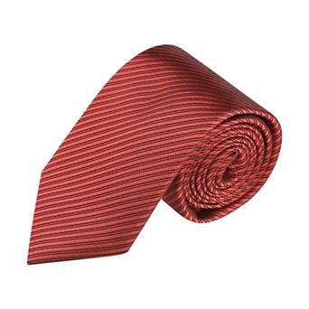 Men's Solid Color Self-tied Stripes Textured Wide Tie Neck Wedding Formal Ties