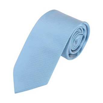 Men's Solid Color Self-tied Stripes Textured Wide Tie Neck Wedding Formal Ties