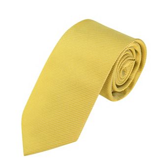 Men's Solid Color Self-tied Stripes Textured Wide Tie Neck Wedding Formal Ties