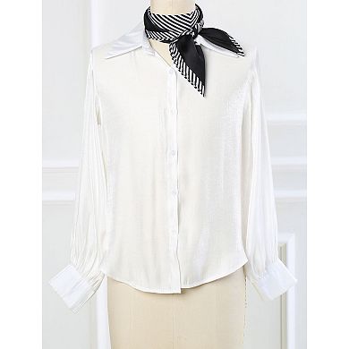 Women's Stripe Print Square Scarves Kerchief Neck Scarf Neckerchief Headband