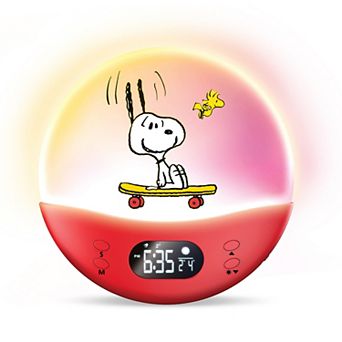 Peanuts Snoopy & Woodstock Sunrise Alarm Clock