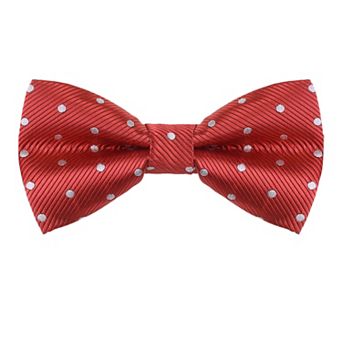 Men's Pre-Tied Adjustable Polka Dots Neck Ties Tuxedo Work Party Prom Bowtie