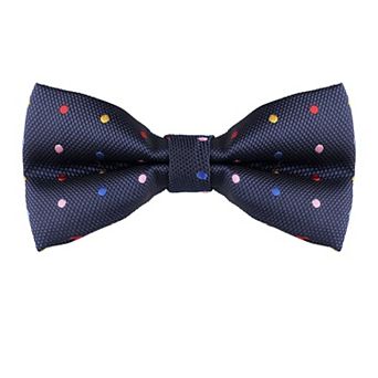 Men's Pre-Tied Adjustable Polka Dots Neck Ties Tuxedo Work Party Prom Bowtie