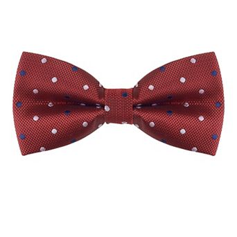 Men's Pre-Tied Adjustable Polka Dots Neck Ties Tuxedo Work Party Prom Bowtie