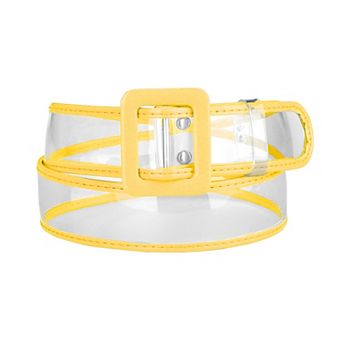 Women's Clear Waist Belts Plus Size Skinny Belt Waistband for Jeans Dresses Coats
