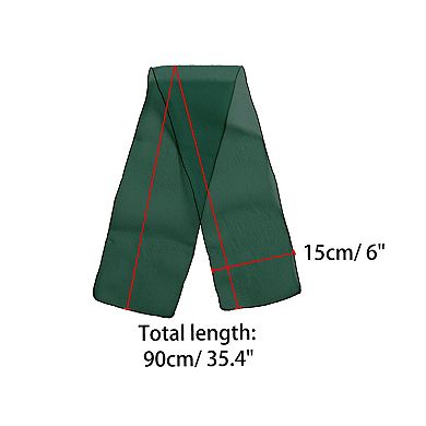 Women's Transparent Skinny Organza Scarf Solid Color Lightweight Neckerchief