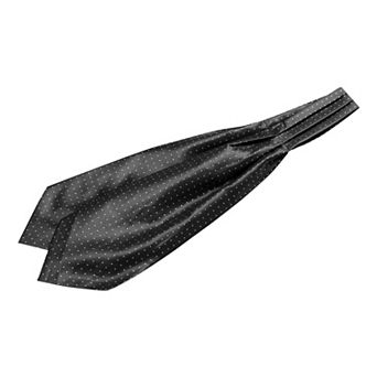 Men's Polka Dots Self-Tied Neck Cravat Tie Ascot Tie Formal Party Cravats