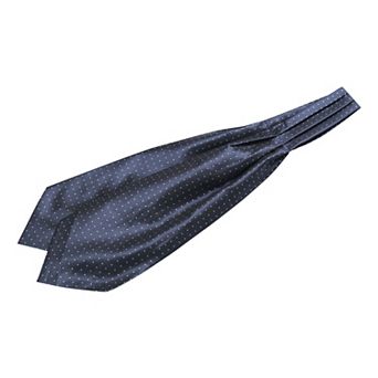 Men's Polka Dots Self-Tied Neck Cravat Tie Ascot Tie Formal Party Cravats