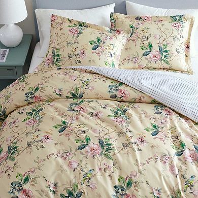 Martha Stewart Songbird Floral Comforter Set with Shams