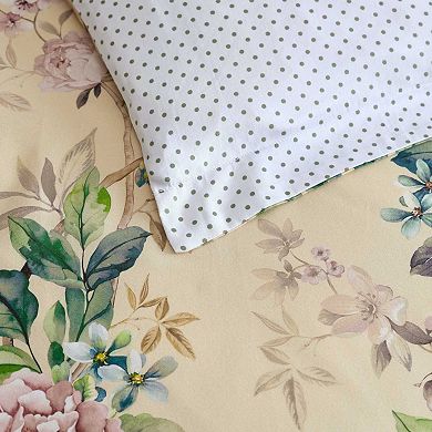 Martha Stewart Songbird Floral Comforter Set with Shams