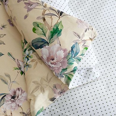 Martha Stewart Songbird Floral Comforter Set with Shams
