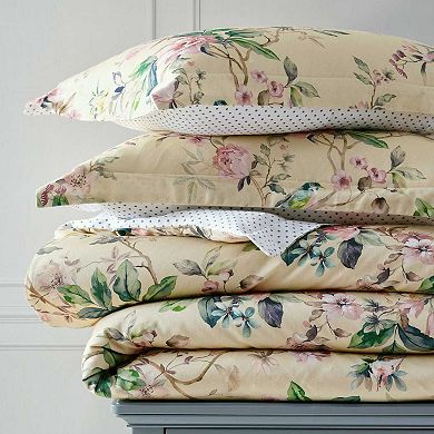 Martha Stewart Songbird Floral Comforter Set with Shams