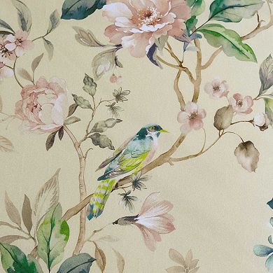 Martha Stewart Songbird Floral Comforter Set with Shams