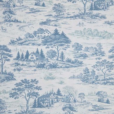 Martha Stewart Farmhouse Toile Comforter Set with Shams