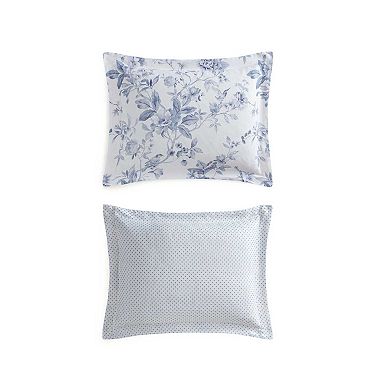 Martha Stewart Songbird Blue Comforter Set with Shams